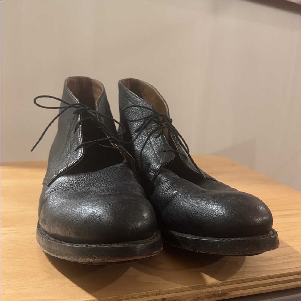 Frye Black Chukka Boots for Men